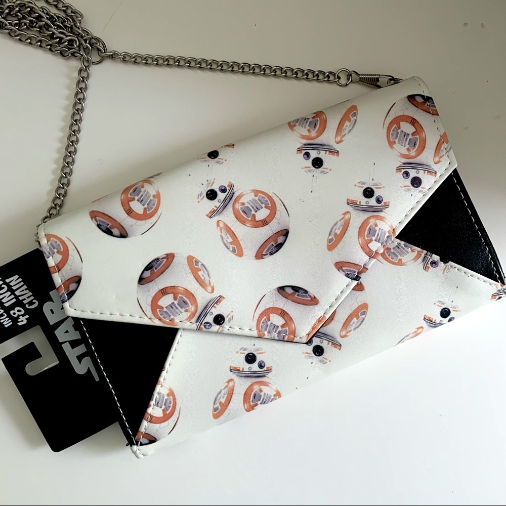 Star Wars BB-8 Envelope Clutch w/ 48 in. chain